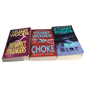 3 Stuart Woods Best Seller NYT Mystery Novels